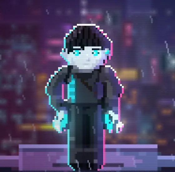 A Synth Echo in the character creator
