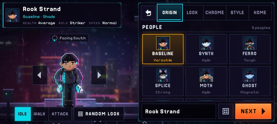 Character creator: Twelve callings, nine peoples, and every choice drawn on your hero.
