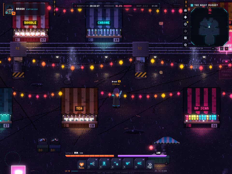 The Night Market: Breach the Night Market and take back what GLITCH took.